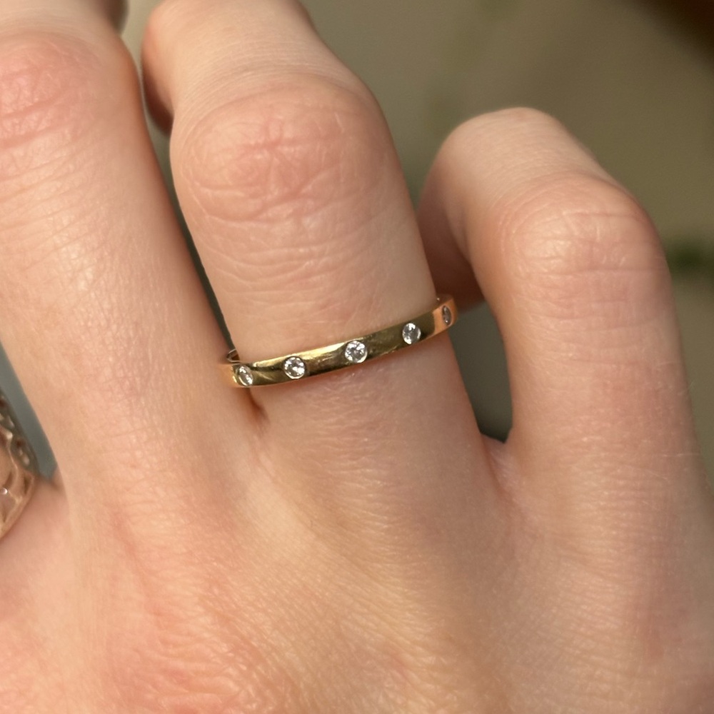 Ring Concierge 14k diamond band